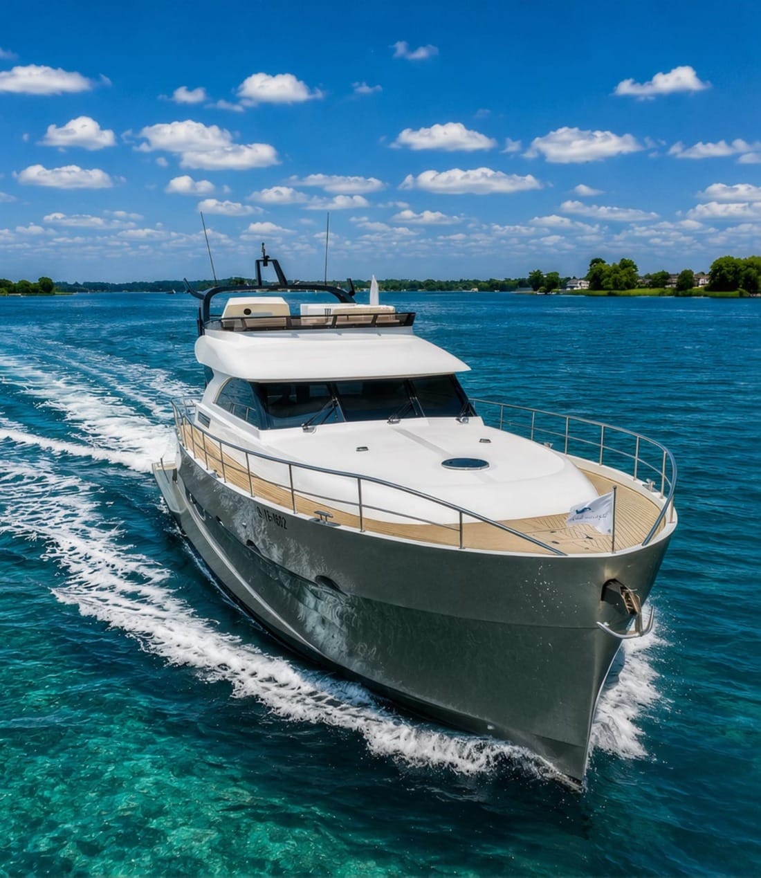 Exclusive series cruising at sea